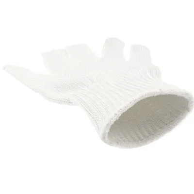 1 Pairs Self Defense Device Weapon Tool Anti-Static Cut-Resistant Gloves(White)