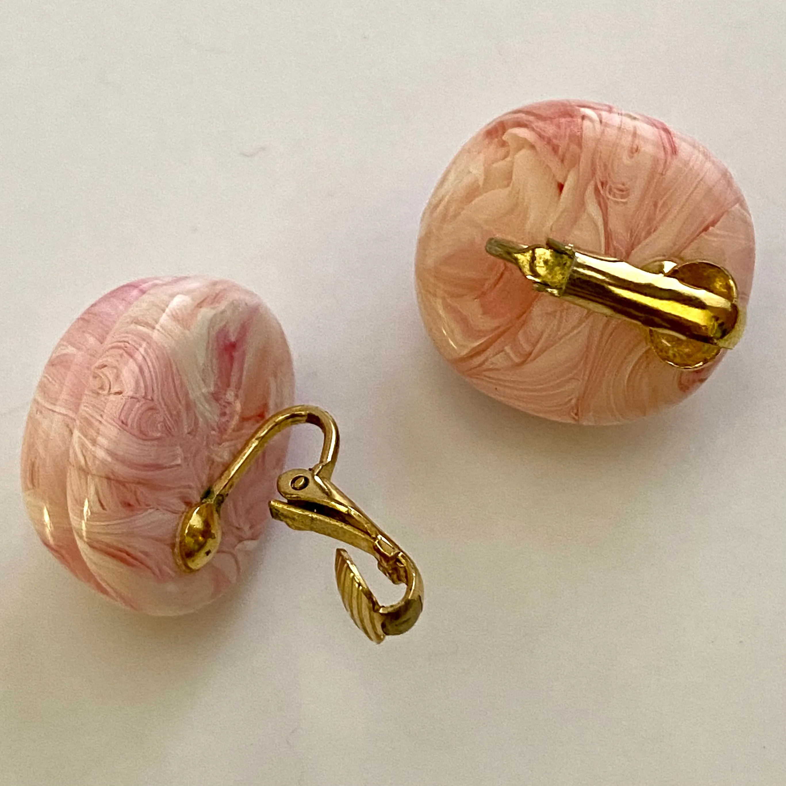 1988 Avon Burst of Spring Clip Earrings