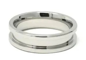 6mm Inlay Stainless Steel Ring Core