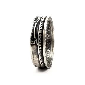 90% Silver George Rogers Clark National Park Quarter Ring