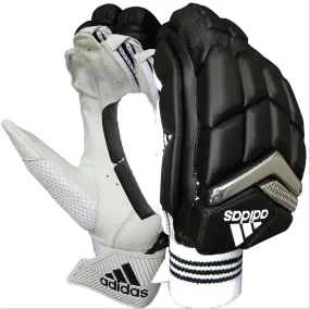 Adidas XT 1.0 Cricket Batting Gloves- Black/Silver IPL Edition