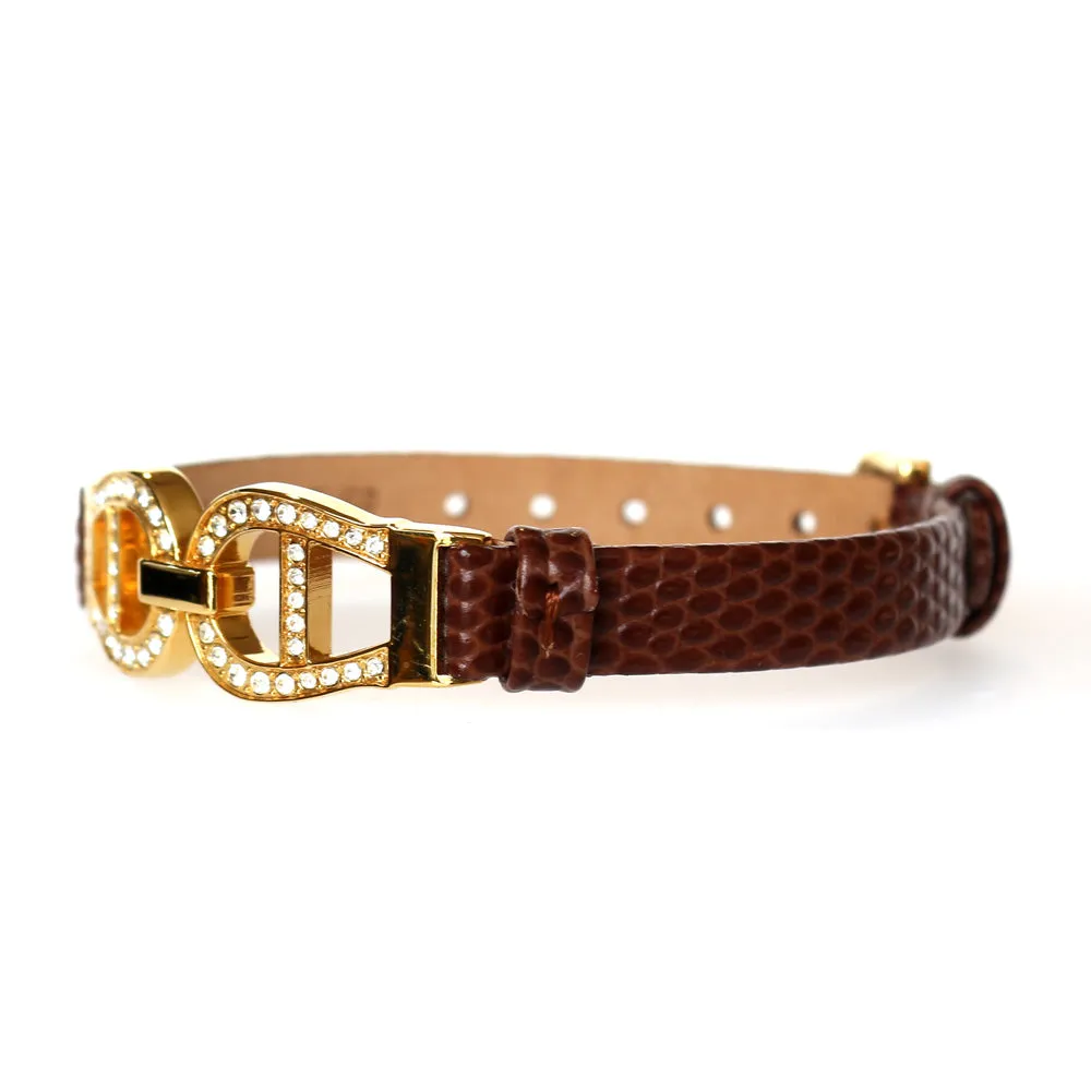 Aigner Leather Bracelet