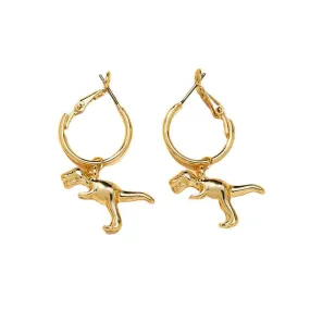 Alloy Dinosaur Earrings - Vienna Verve Collection by Planderful