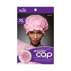 ANNIE Ms. Remi Deluxe Shower Cap XL Assorted Color Double Lined #04408