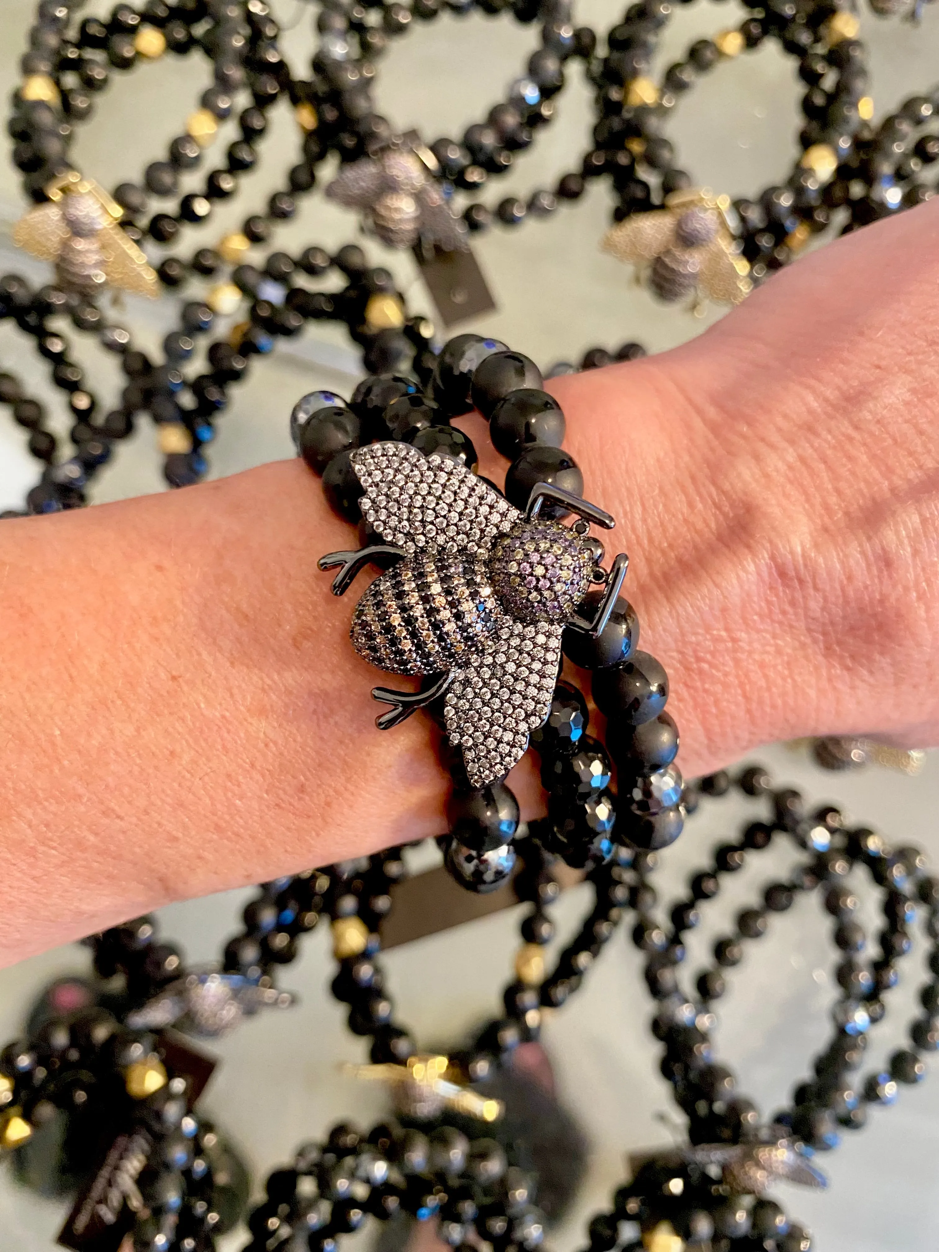 Black Bumble bracelet