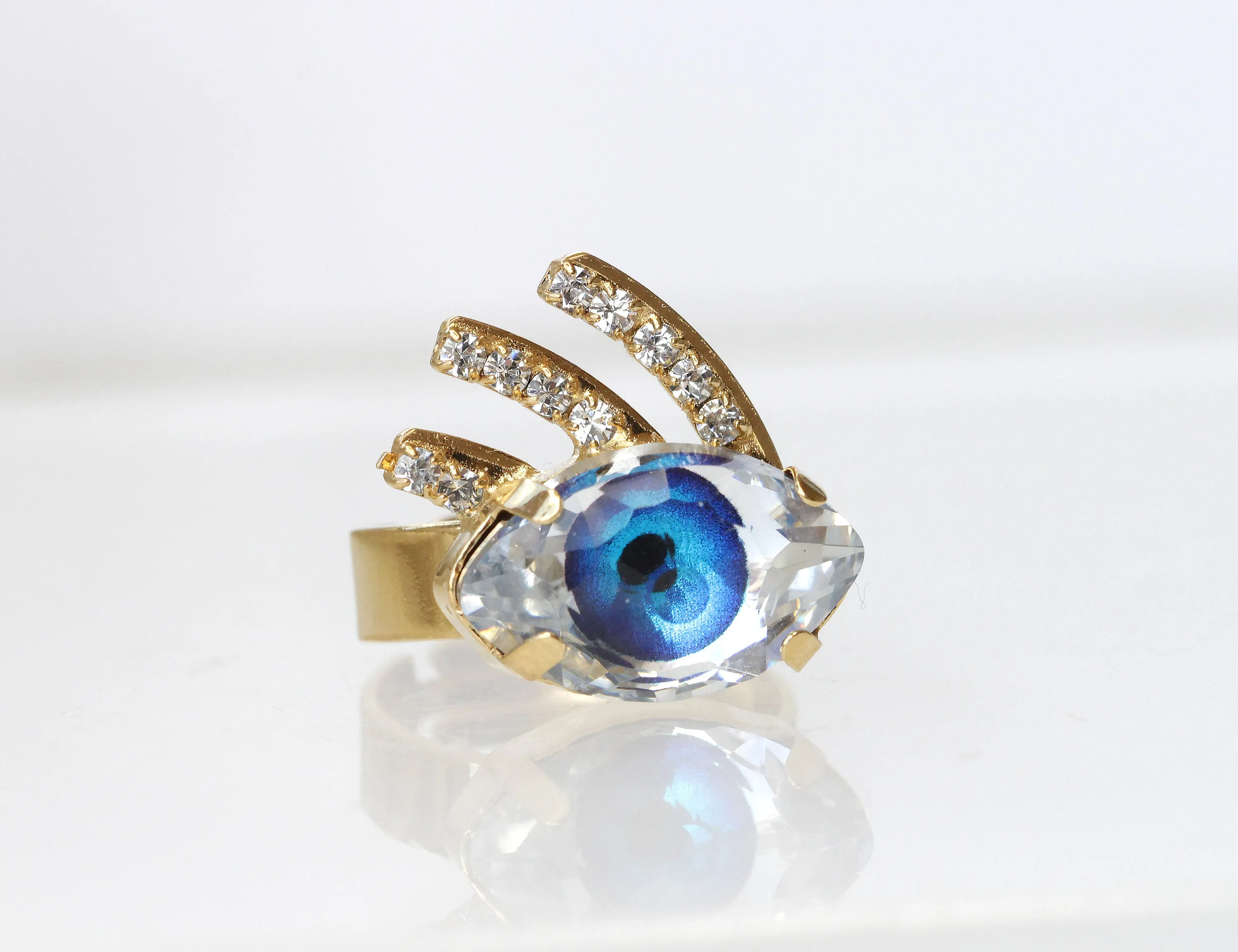 BLUE EYE RING