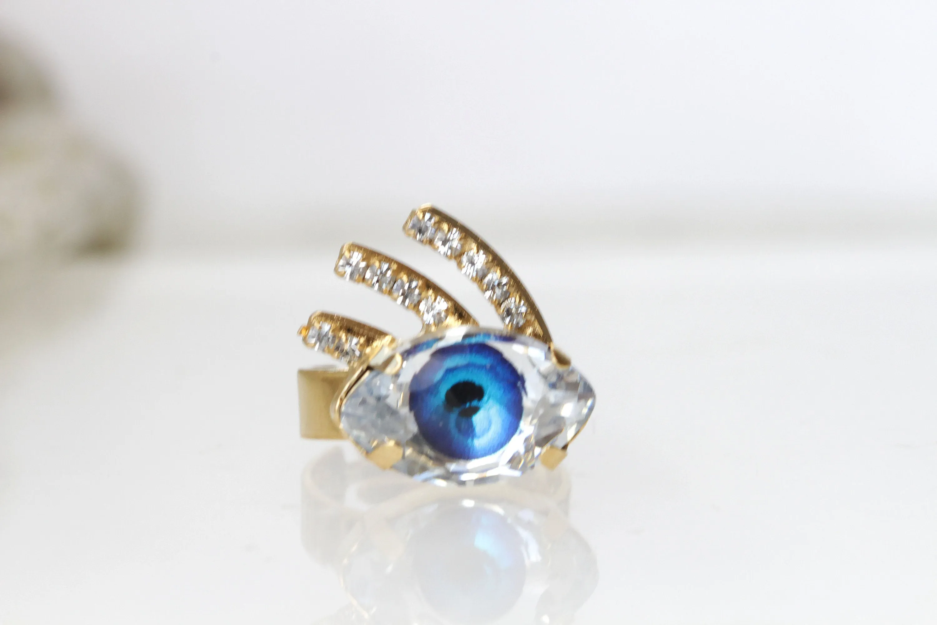 BLUE EYE RING