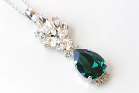 BRIDAL EMERALD NECKLACE