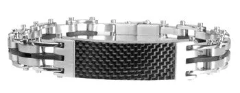 CARBON FIBER BRACELET 316L, DC/30