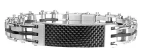 CARBON FIBER BRACELET 316L, DC/30