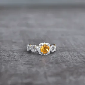 Classic Yellow - Citrine Ring