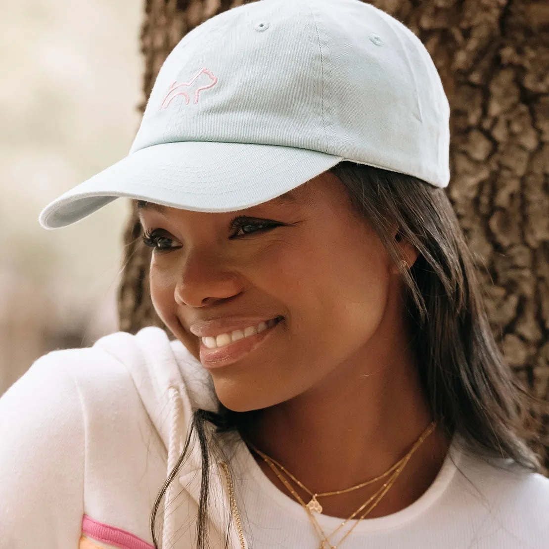 Cloud Haven Logo Baseball Cap Blue