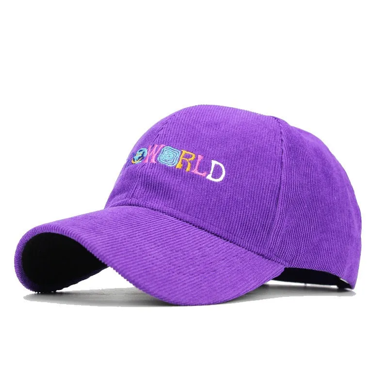 Cotton ASTROWORLD Baseball Caps Travis Scott Unisex Astroworld Dad Hat Cap High Quality Embroidery Man Women Summer Hat