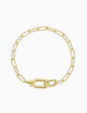 Crew Link Bracelet, Gold