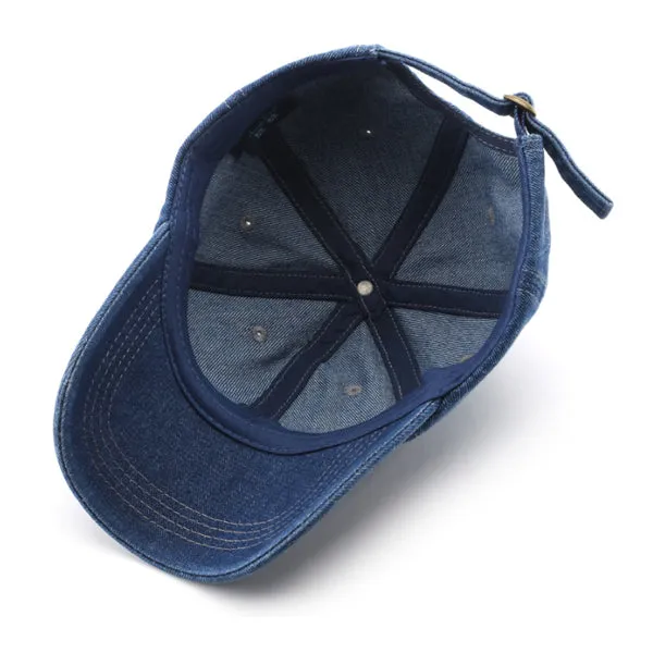 Denim Baseball Cap 牛仔棒球帽