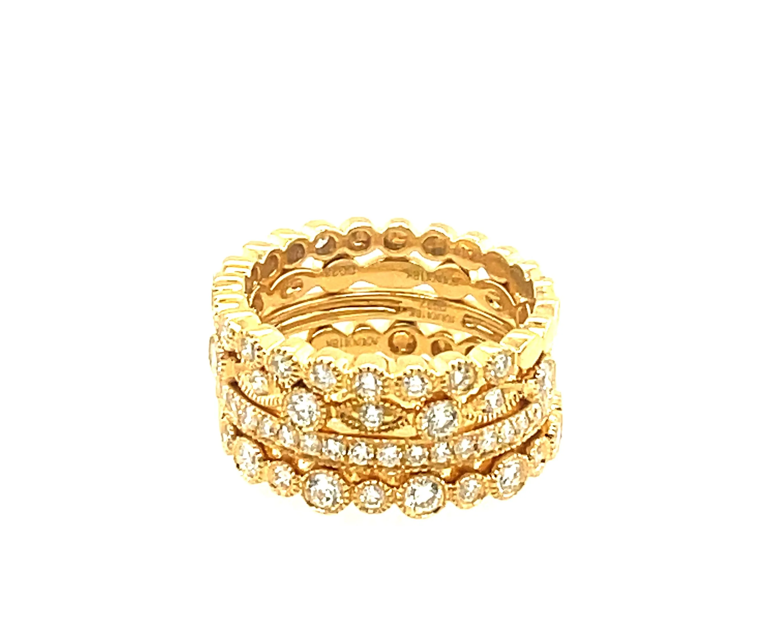 Diamond Band Stacking Set