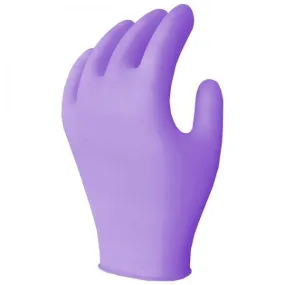 Disposable Gloves - Ronco Earth Biodegradable Nitrile Gloves 3.5 Mil, Purple (Box of 100), 936