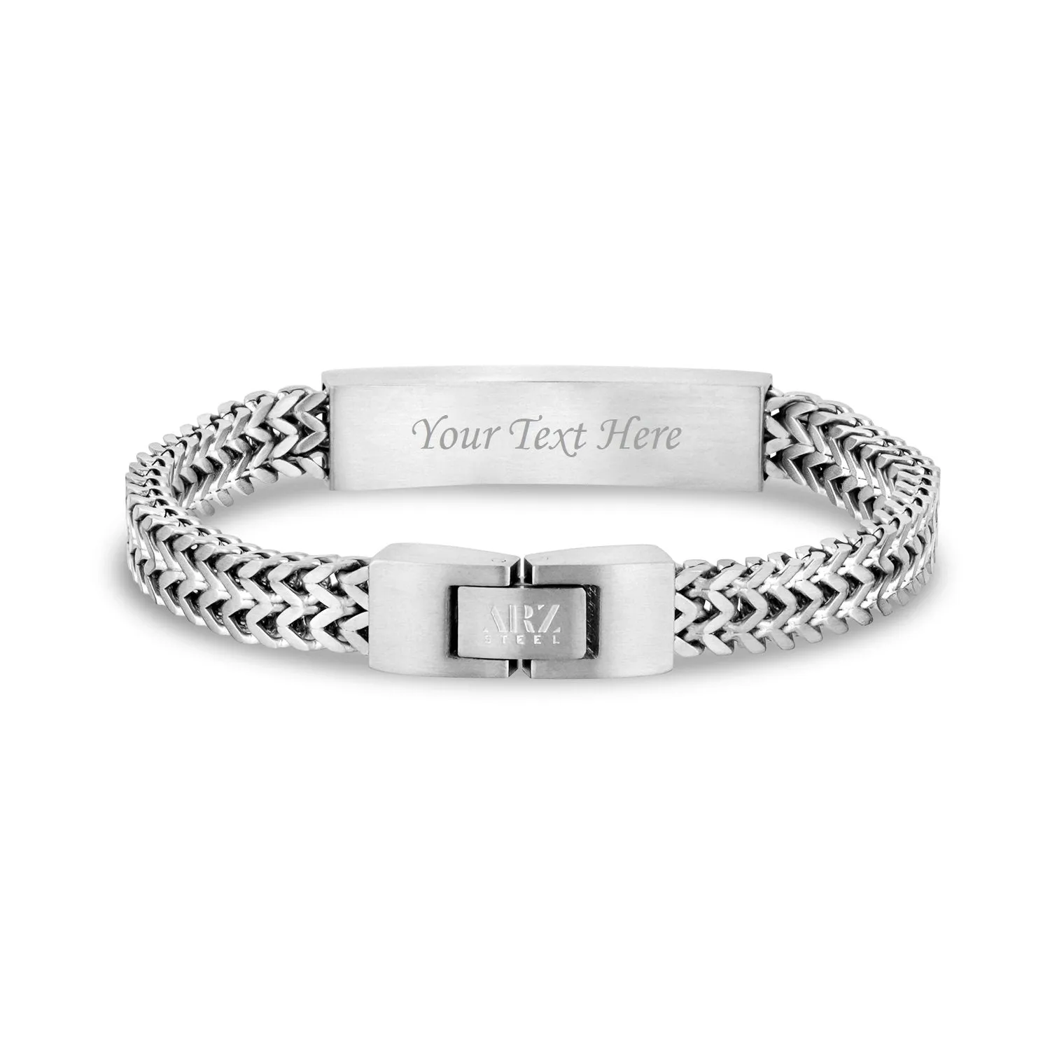 Double Franco Link ID Bracelet