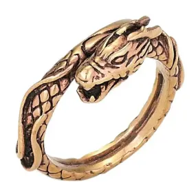 Dragon Ring in Brass