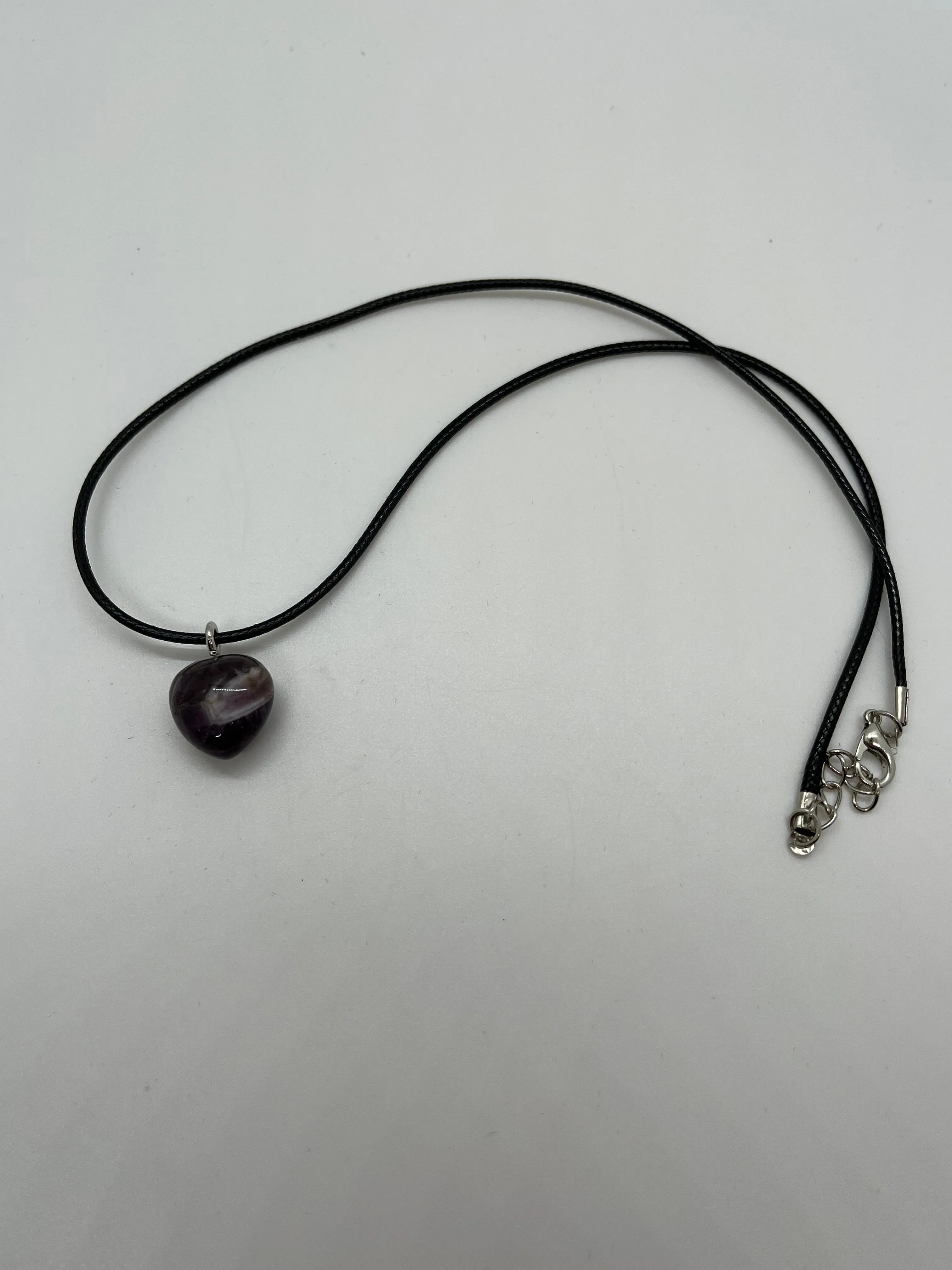 Dream Amethyst Heart Necklace