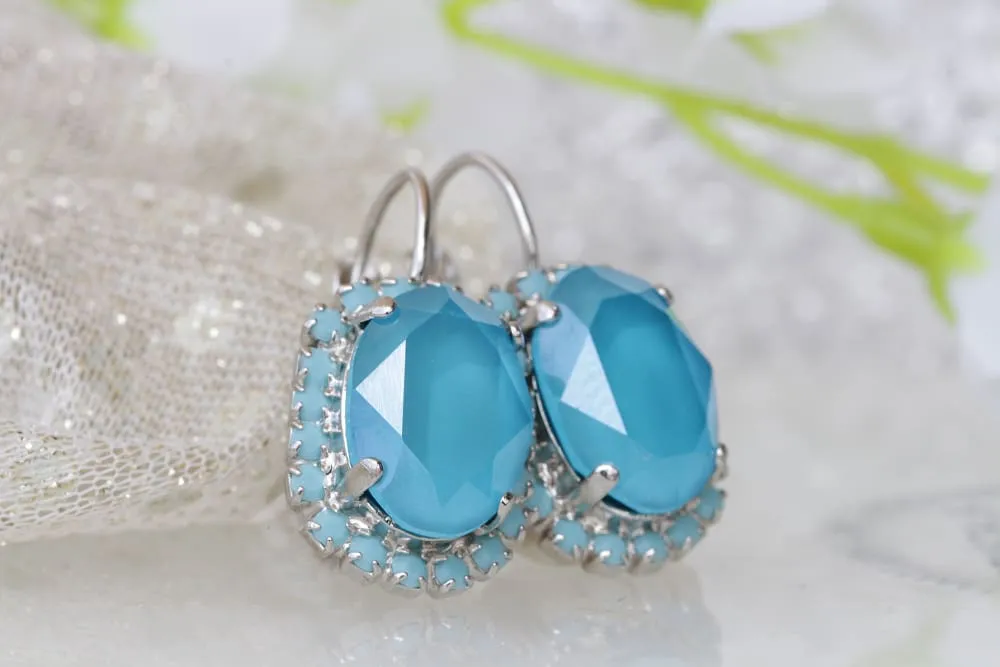 EARRINGS BLUE TURQUOISE