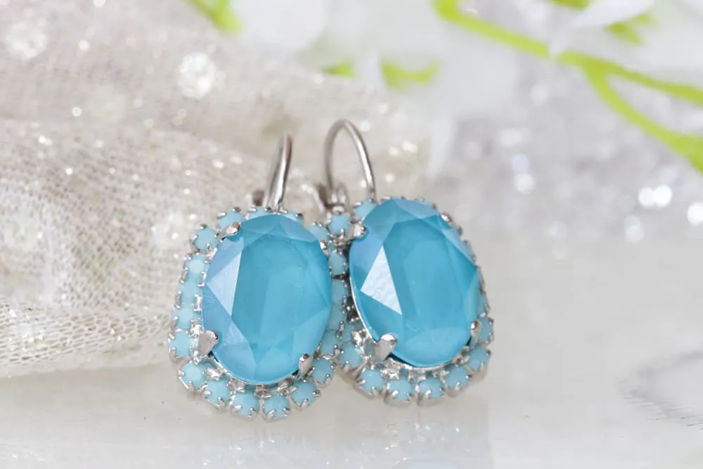 EARRINGS BLUE TURQUOISE