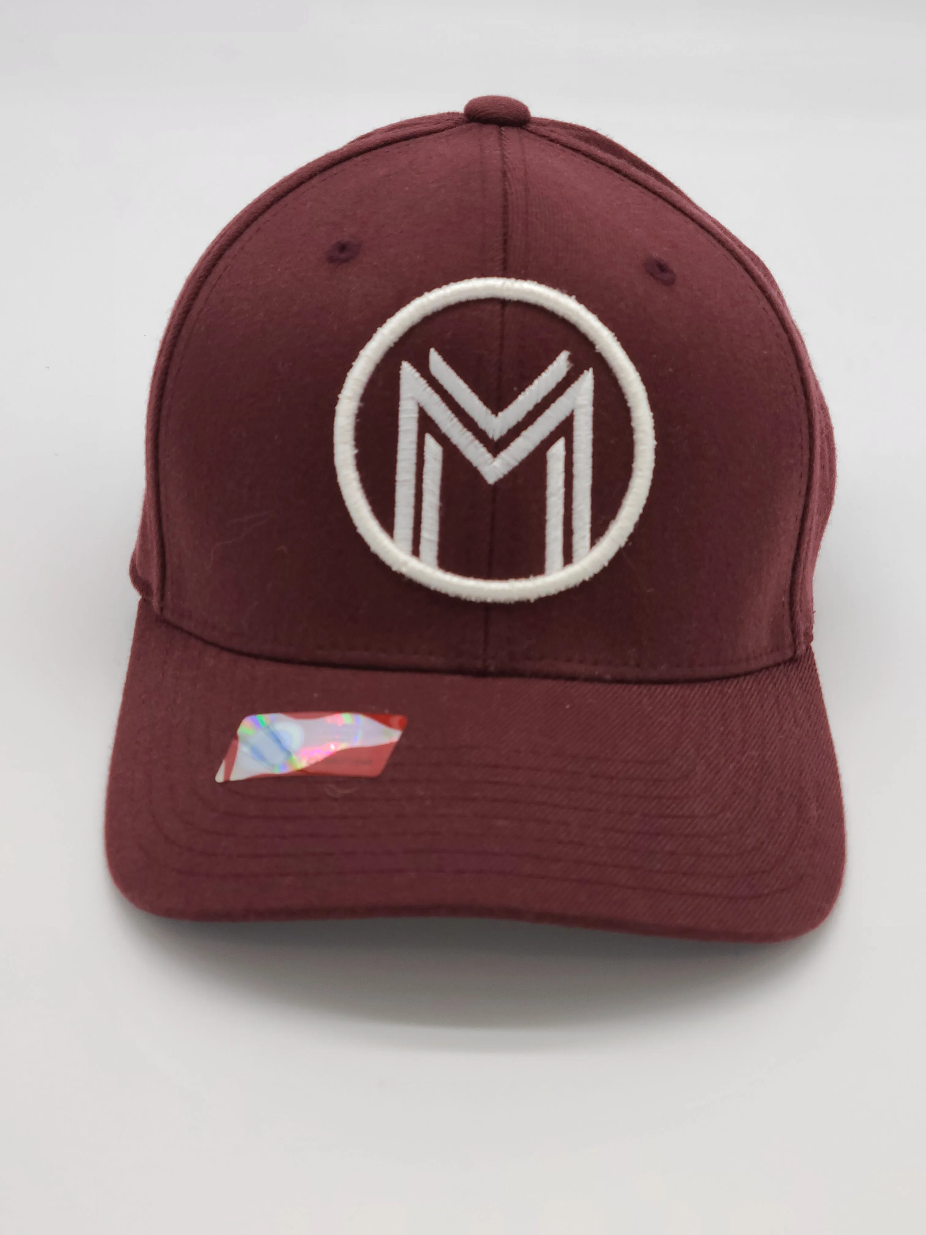 Embroidered Morehouse Wooly 6-Panel Cap