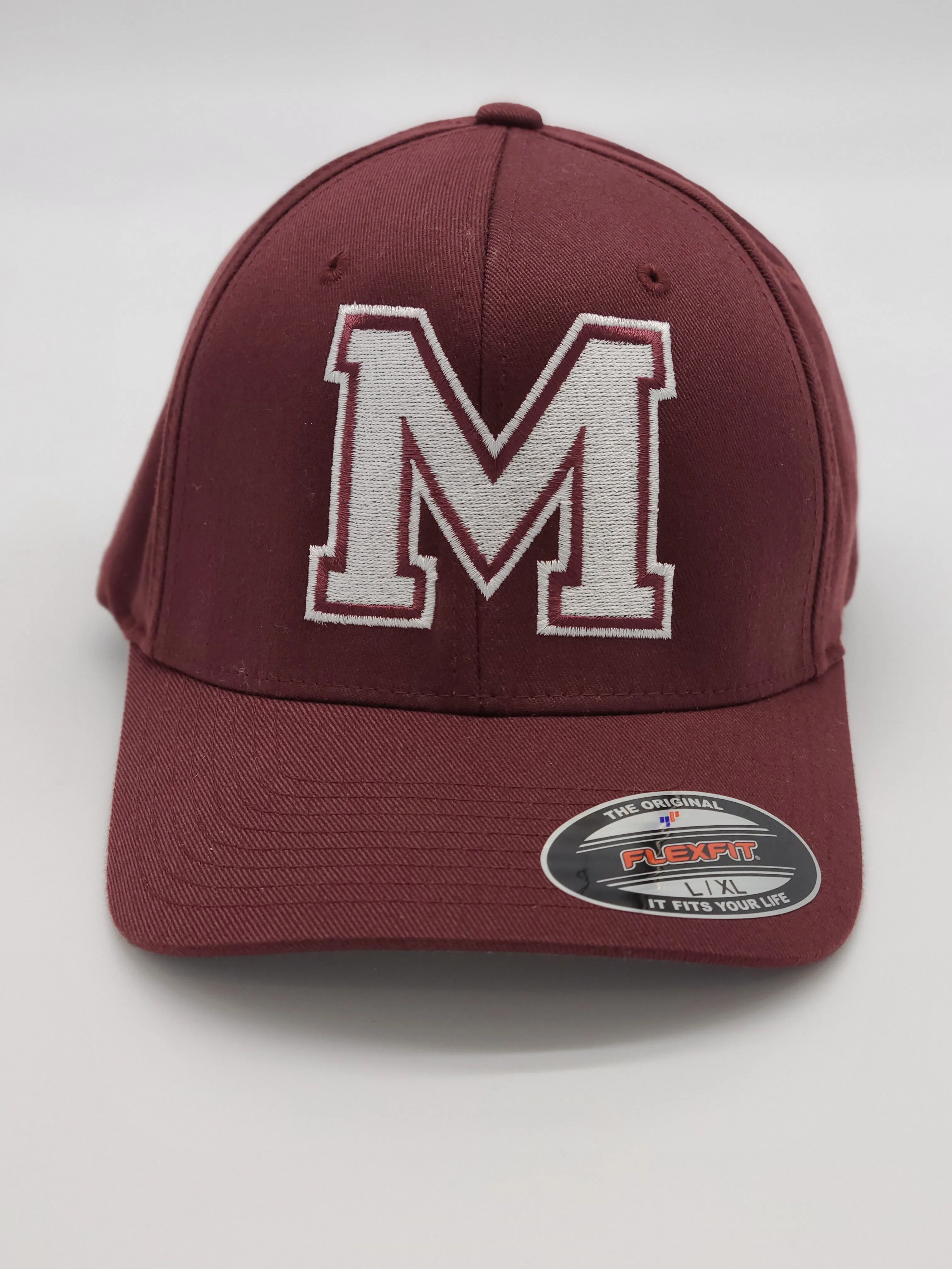 Embroidered Morehouse Wooly 6-Panel Cap