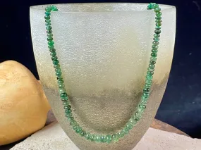 Emerald Bead Necklace