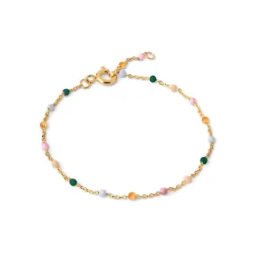 Enamel Bracelet Lola Dreamy Gold