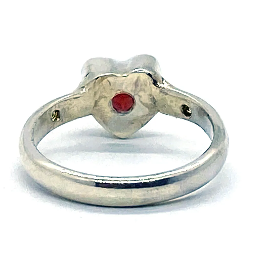 Garnet & Citrine Ring (size 8 1/2)