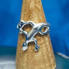 Gecko Ring (925) Sterling Silver