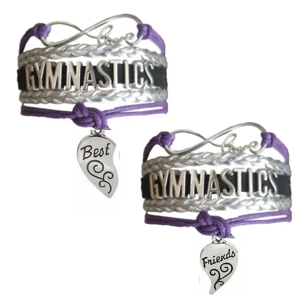 Girls Gymnastics Friendship Bracelets - Pick Colors