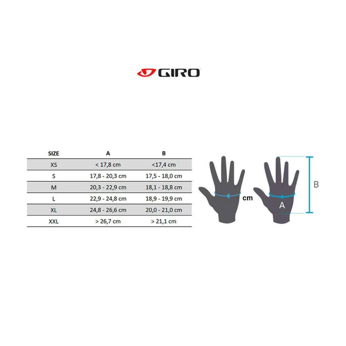 Giro Jag Short Black Gloves