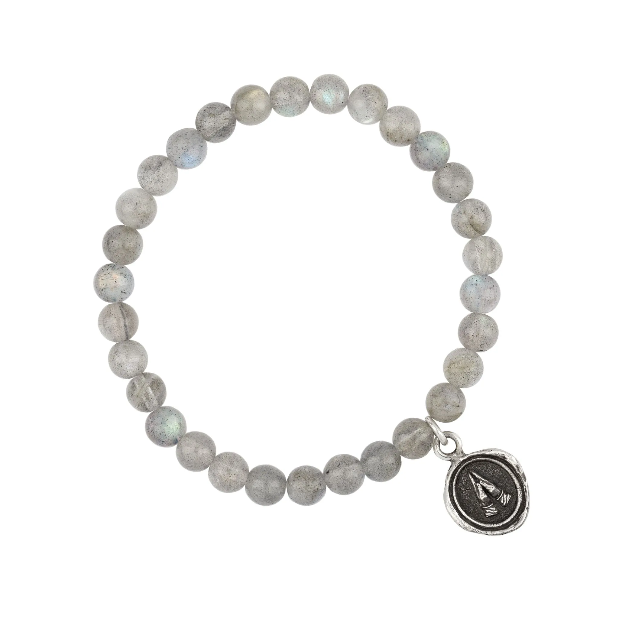 Grateful Appreciation Talisman Stretch Stone Bracelet