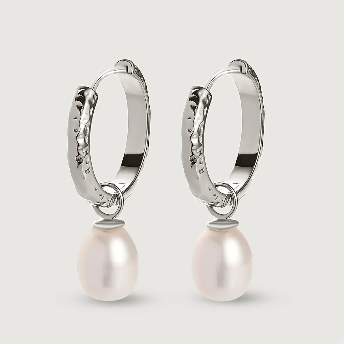 Grecian Pearl Drop Earrings