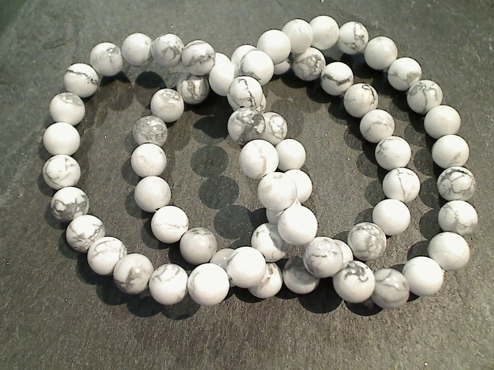 Howlite 8MM Stretch Bracelet