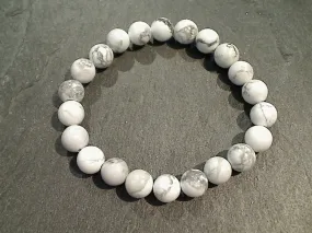 Howlite 8MM Stretch Bracelet