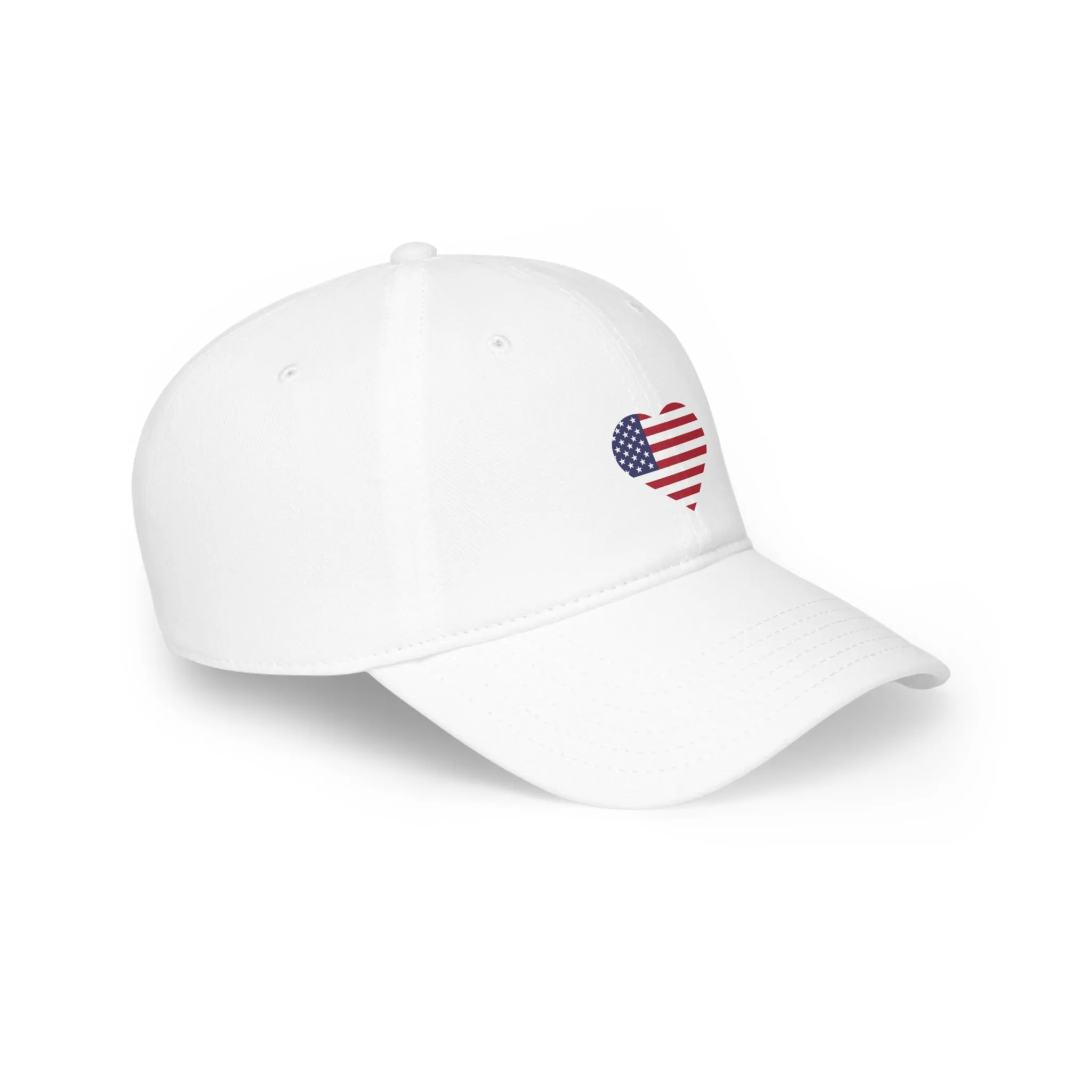 I Love USA Low Profile Baseball Cap