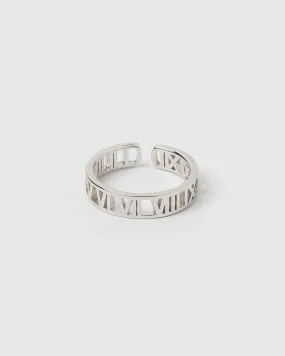 Izoa Roman Ring Silver