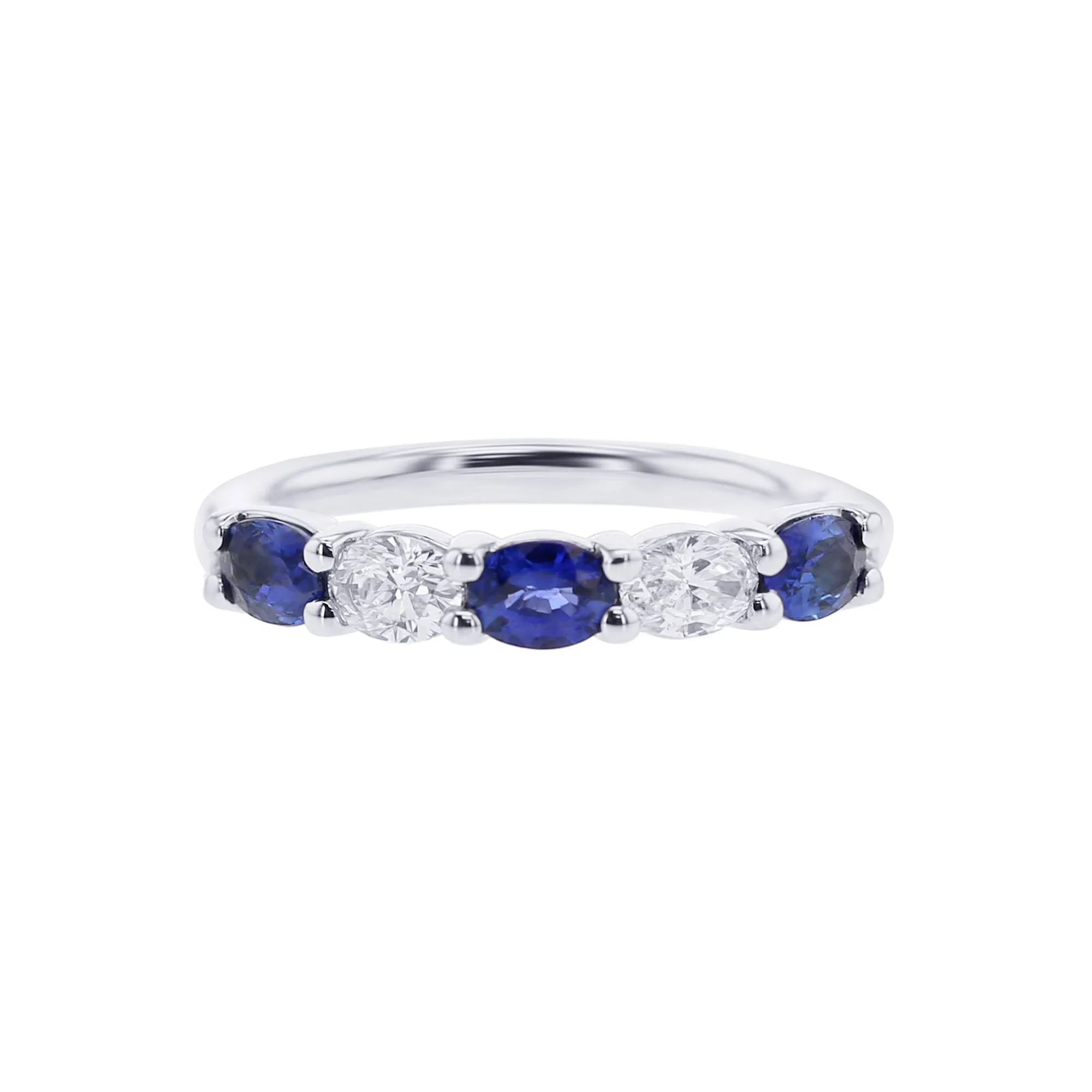 Kalinda Sapphire and Diamond Ring