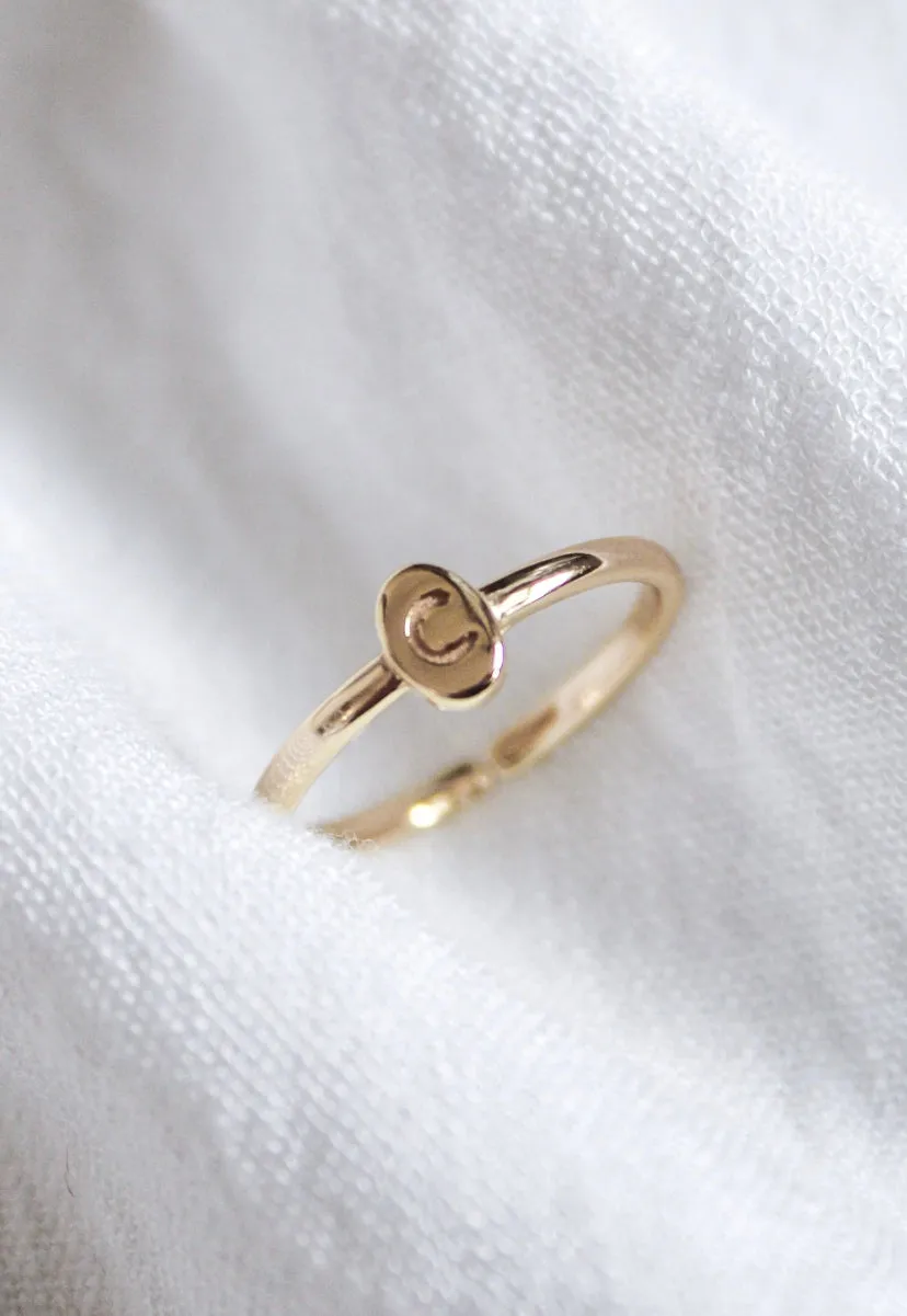 Kinsey Initial Ring