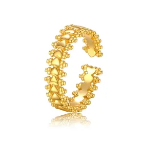 Kyerlyn Stackable 14K Gold Rings