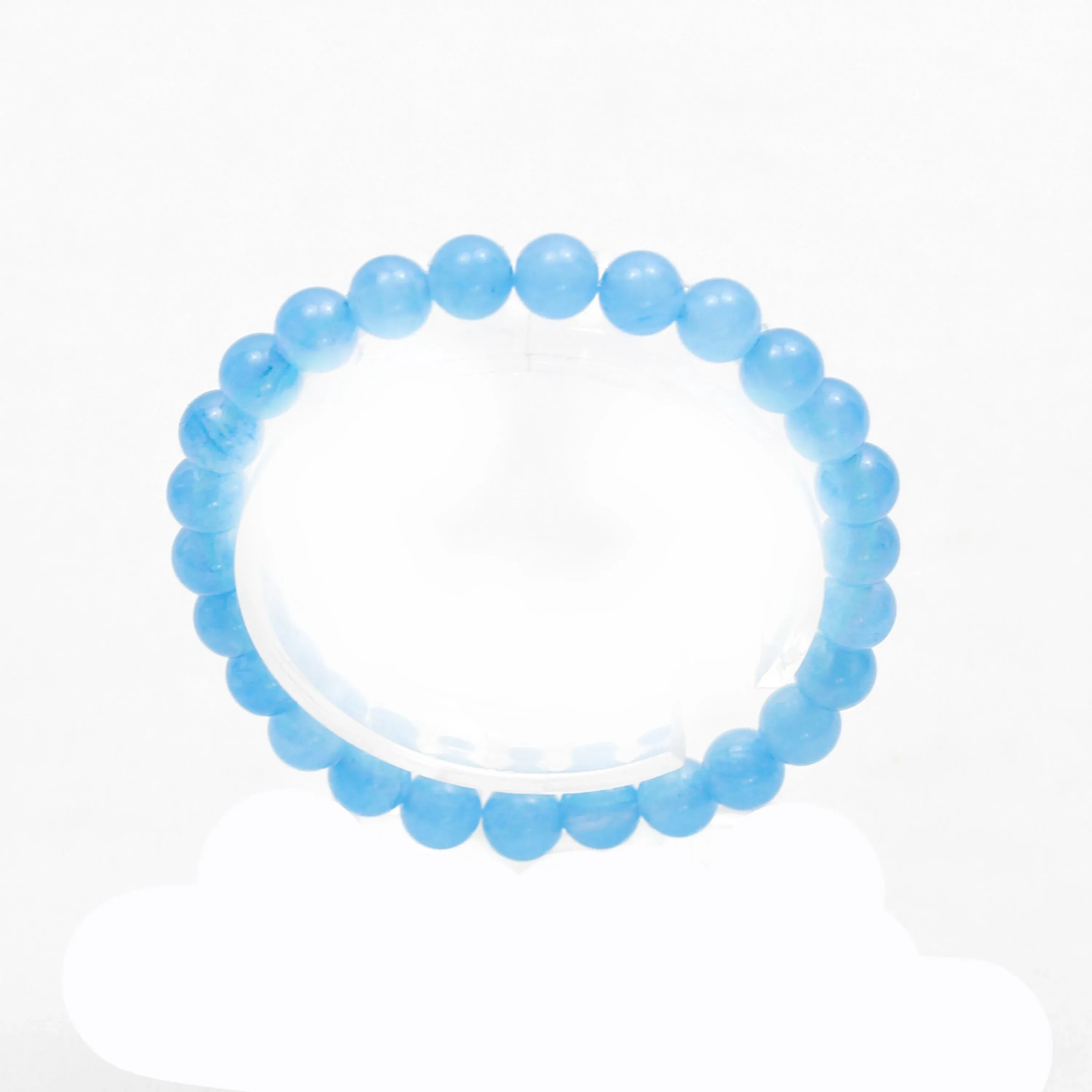 Kyler Beaded Aquamarine Bracelet