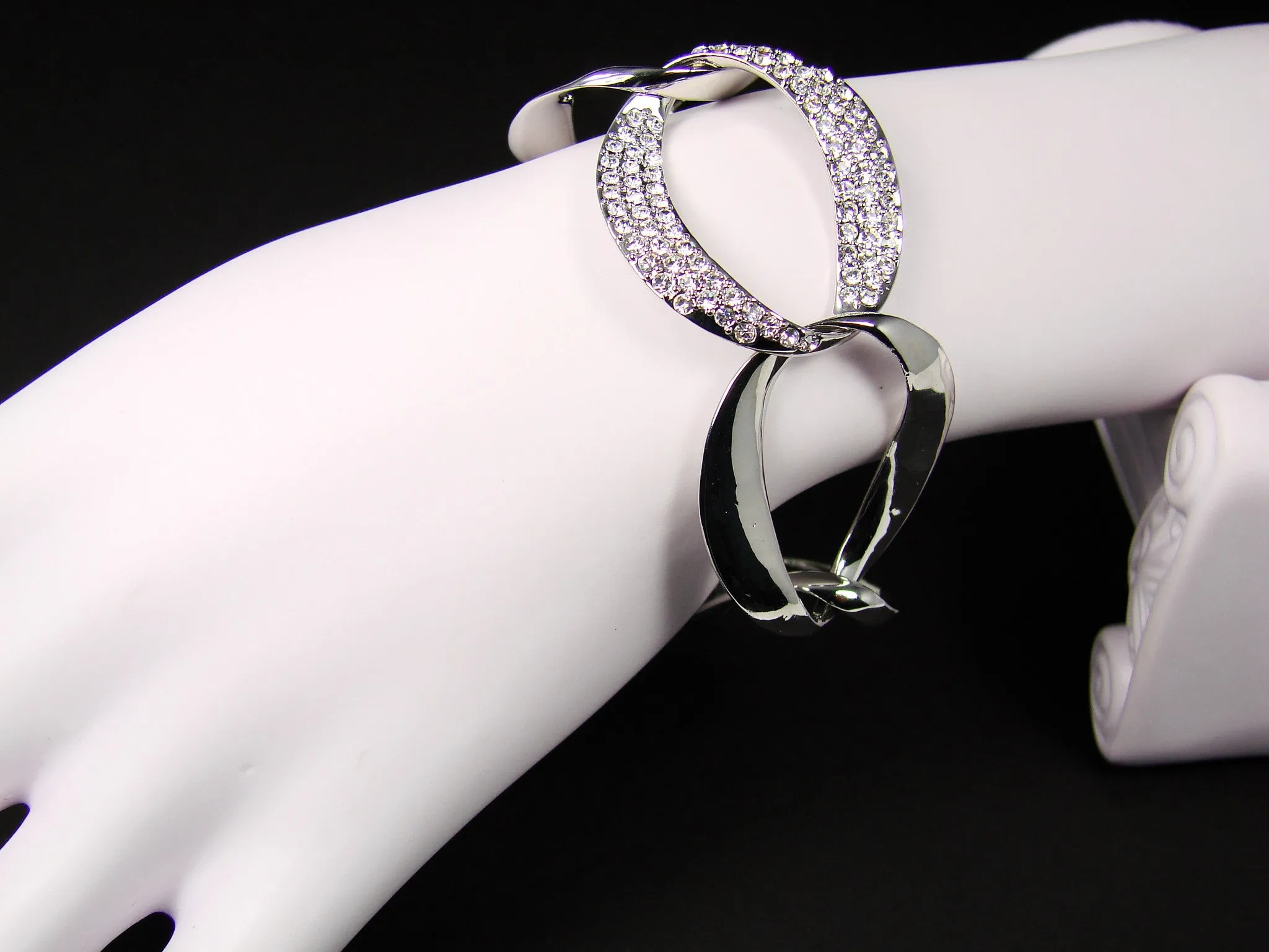 Link Bracelet Rhodium