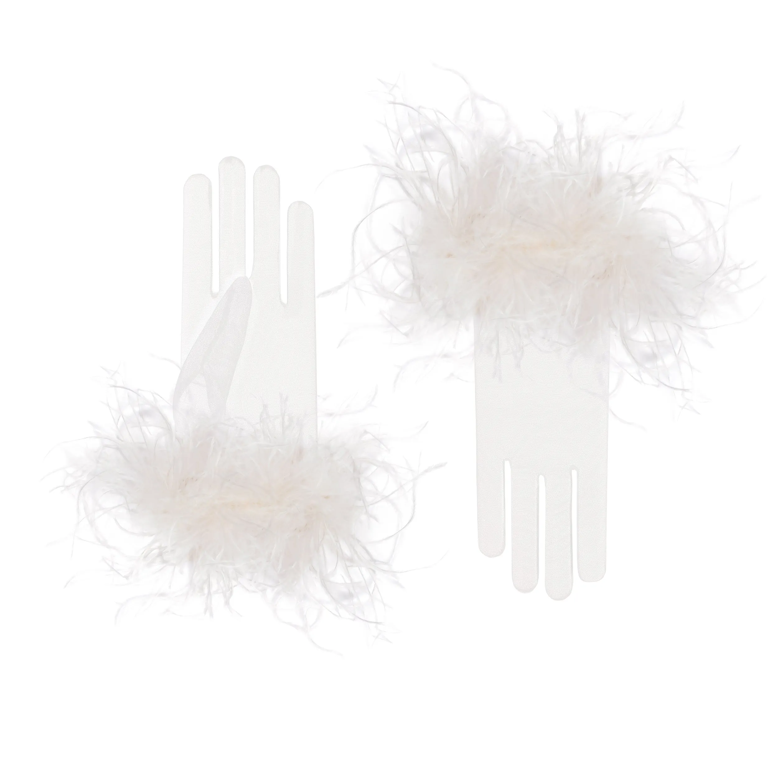 Lola | Tulle Wrist Length Glove