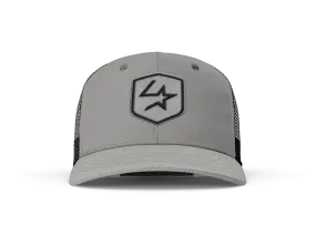 Lone Star Ropes Trucker Cap - Light Grey/Black