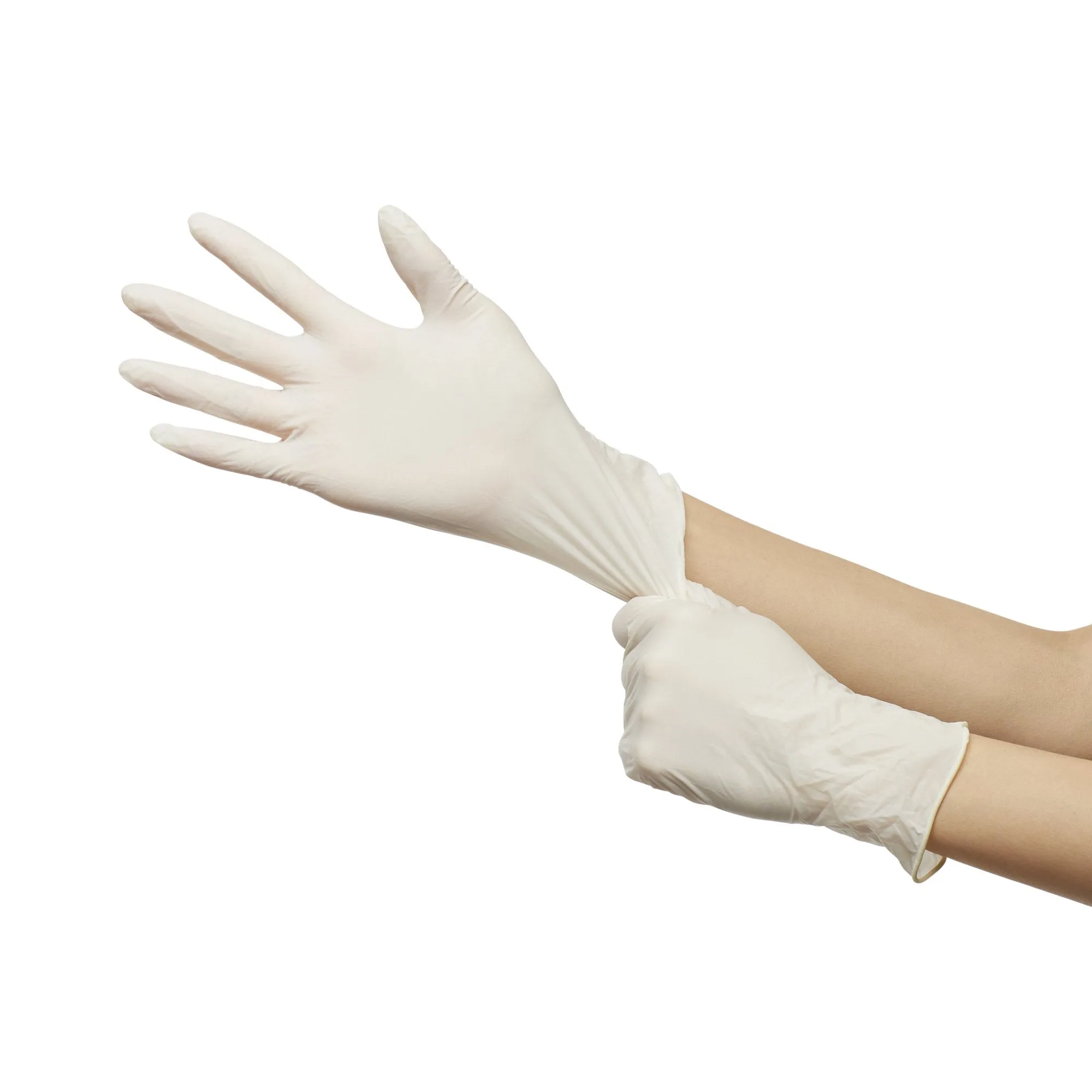 McKesson Confiderm® Latex Exam Glove, Small, Ivory