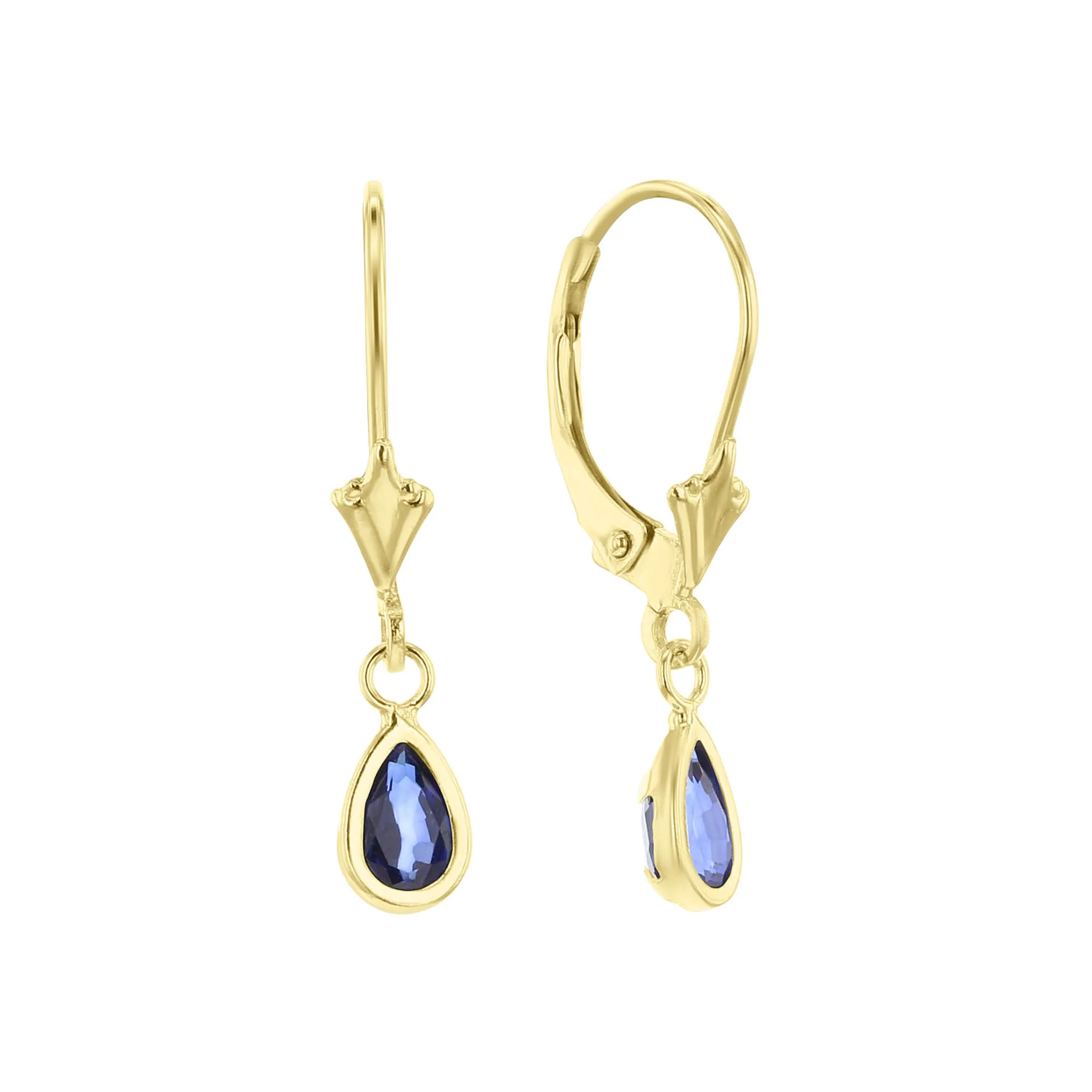 Meredith Sapphire Drop Earrings