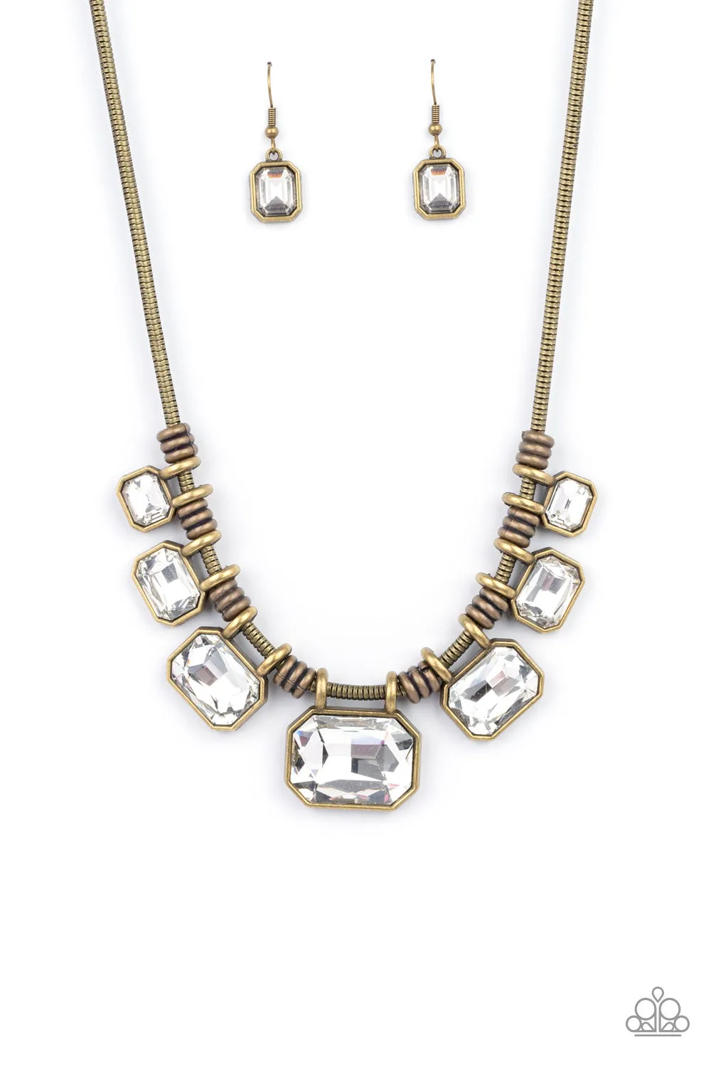 Necklaces Urban Extravagance - Brass N399